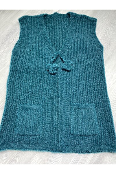 AYHANHOME Soft Knitted Women's Vest with Pockets