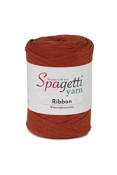 Spagettiyarn Kiremit Ribbon Ip