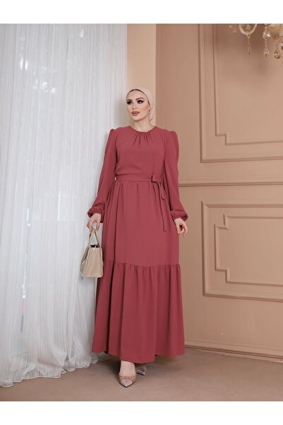 YILMAZBARMAZ Rochie Hijab Femei