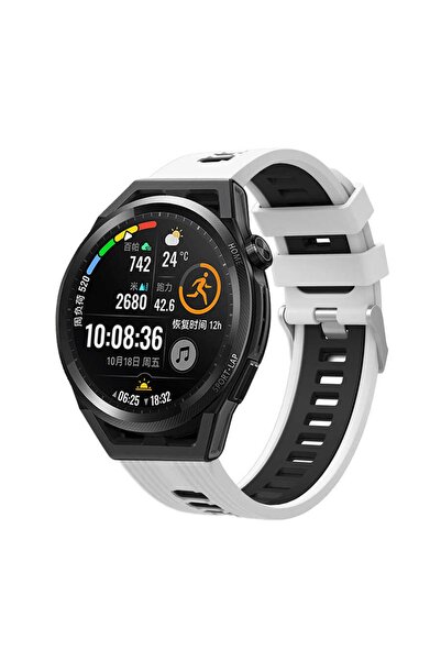 Nezih Case Huawei Watch Gt Runner Uyumlu 22mm Lansman Spor Yumuşak Jel Siliko...