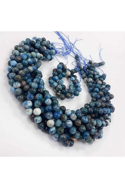 Yüksel Boncuk 8 Mm Apatite Natural Stone String (1 String)