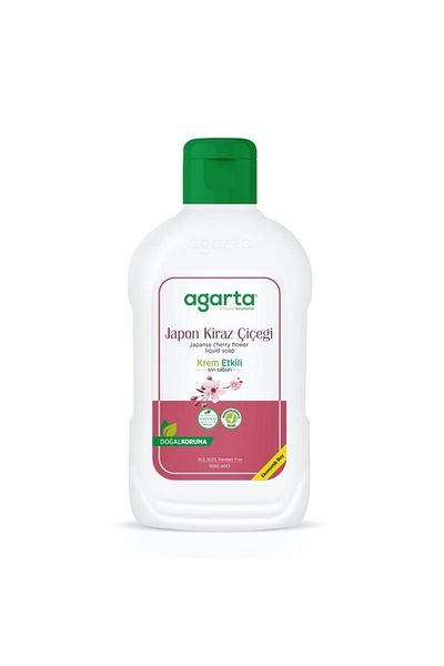 Agarta Natural Japanese Cherry Blossom Liquid Soap 1500 Ml