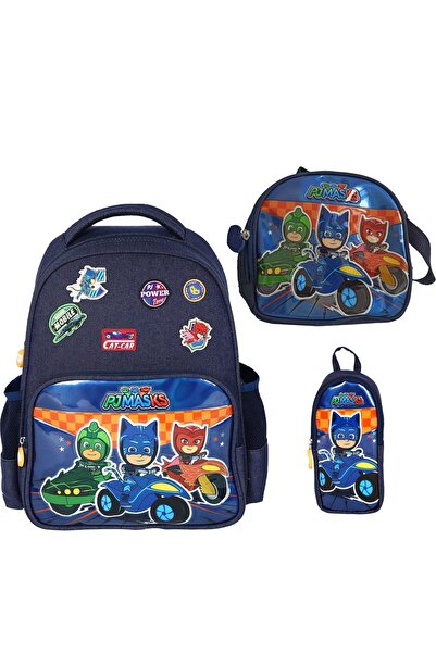 Pj Mask S Okul Sırt Çantası Beslenme Kalemlik Seti Jean 21427