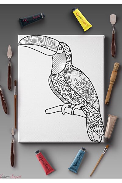 KanvasSepeti Ölçü Seçenekli Tüm Boya Türlerine Uygun Boyanabilir Tablo Tuval ...