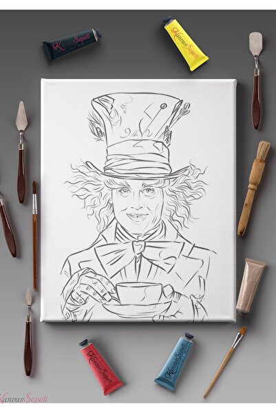 KanvasSepeti Ölçü Seçenekli Tüm Boya Türlerine Uygun Boyanabilir Tablo Tuval ...