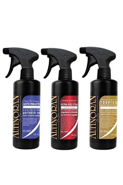 Altınoran Altın Oran Hızlı Cila Seramik Cila Lastik Parlatıcı Torpido Sütü - ...