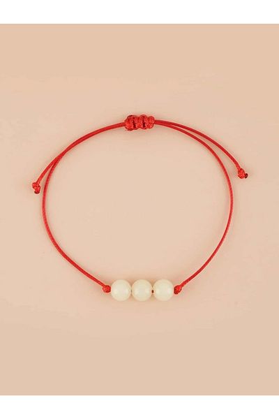 MADEFORYOUU Glow-in-the-Dark 3-Piece Bead Bracelet