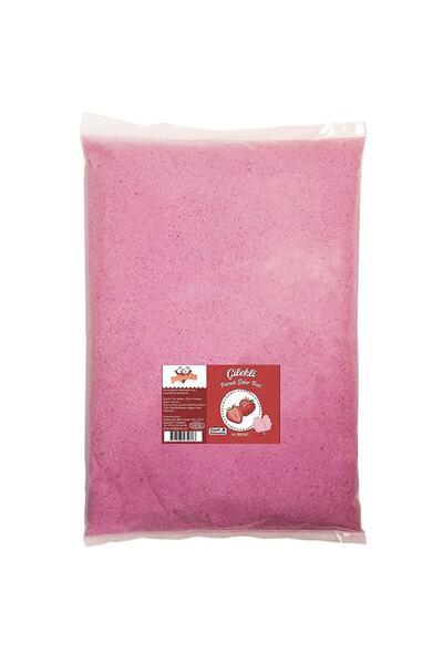 Potporiks 1 Kg. Çilek Aromalı Pamuk Şeker Toz Şekeri - Pamuk Şeker Yapımı Için
