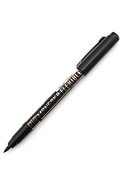 Zig Cartoonist Mangaca Flexible Marker Pen Medium Black