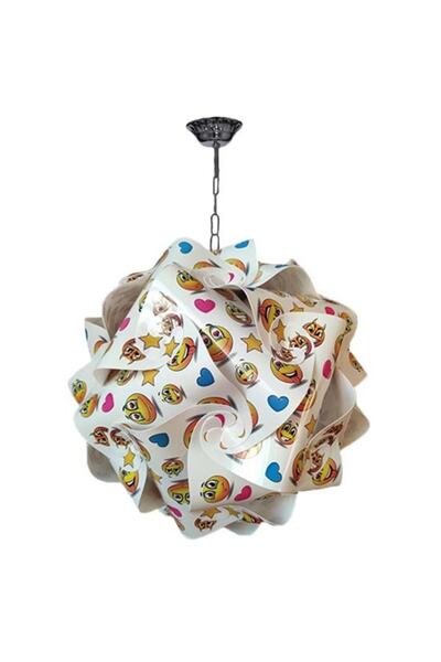 Genel Markalar Yapboz Puzzle Plastik Avize (30 Adet De-monte Plaka)