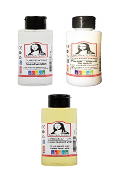 sepmay Resim Yağı Vernik Terebentin Set 70 Ml