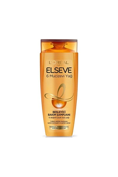 ELSEVE L'oréal Paris 6 Mucizevi Yağ Besleyici Bakım Şampuanı 450 ml