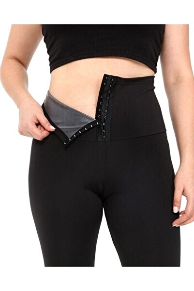 Otantik Sauna Thermal Tights Corset with Agraffiti