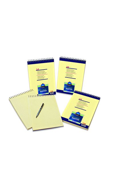 Gıpta Checked Spiral Notepad Block Master - A5 100 Yp 1385