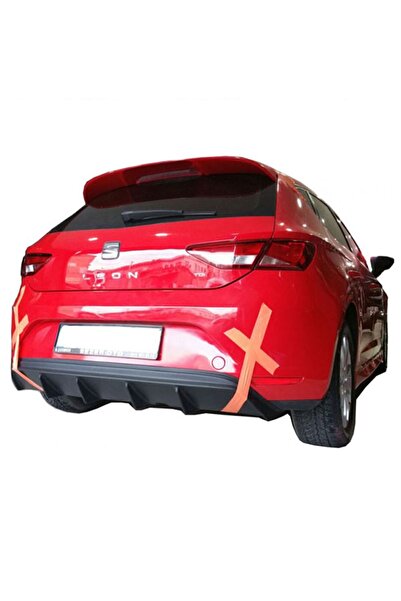 plastik body kit Seat Leon Mk3 5f (2013-2016) Style Uyumlu Custom Arka Tampon...