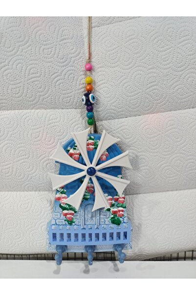 MaviDüşHediyelik Değirmen Anahtarlık