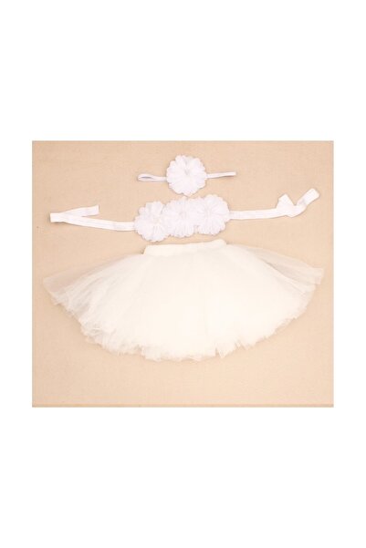 bba new trend تنورة توتو للأطفال حديثي الولادة، مرحلة التصوير الفوتوغرافي للت...