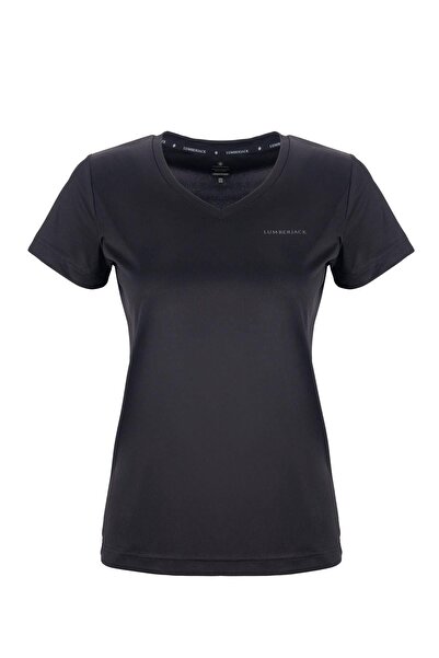 lumberjack Γυναικείο μπλουζάκι Ct127 Basic Pes V Neck