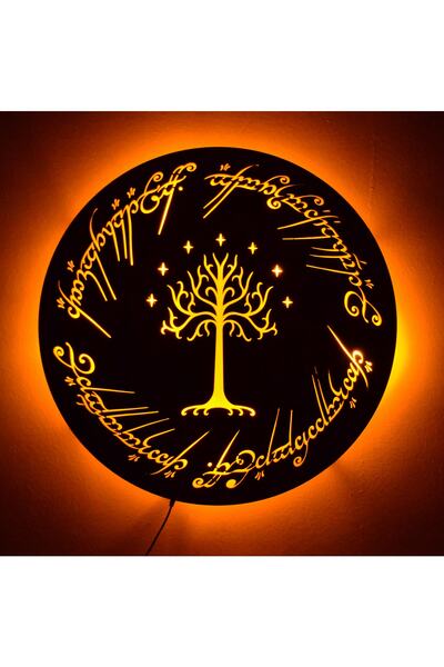 Lord of the Rings Yüzüklerin Efendisi Gondor Led Tablo