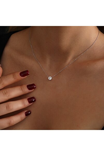 ADOR Altın Tektaş Kolye