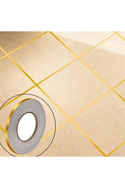 Genel Markalar 50 Metre Fayans Arası Şerit Dekoratif Yapışkan Dekor Su Geçirm...