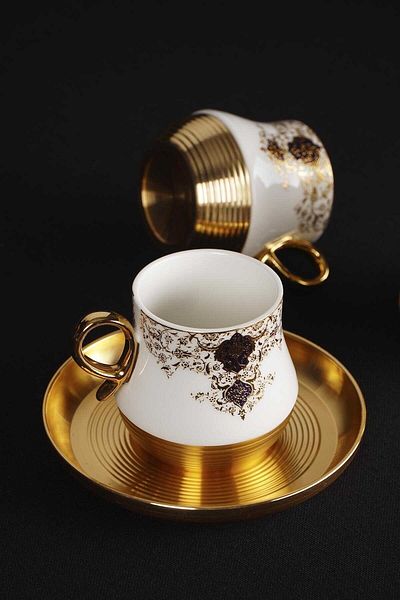 ACAR Sophie Porcelain 6-Piece Coffee Cup Set