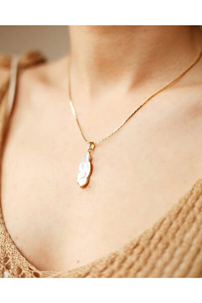 art and crafts jewelry Vintage Barok Incili Kolye