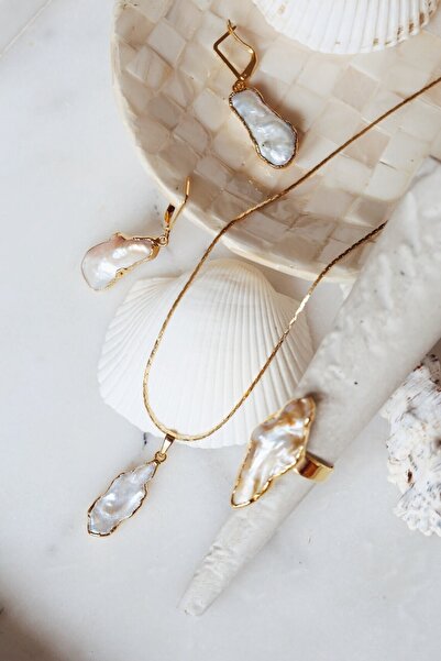 art and crafts jewelry Vintage Barok Incili Kolye