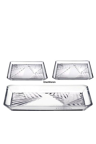 Paşabahçe Madlen Set of 3 Serving Set 68693 - 68317