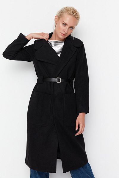 Trendyol Collection Mantel - Schwarz - Parka