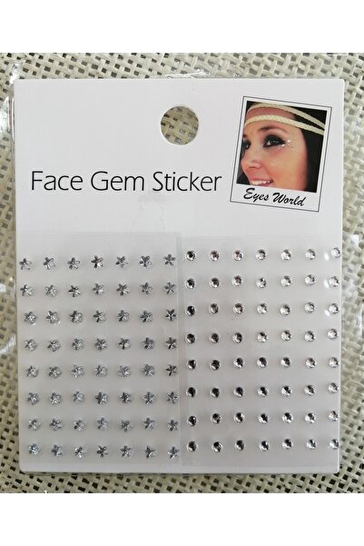 GÜLPEŞE Vücut Ve Yüz Taşı Stickers Yıldız-nokta