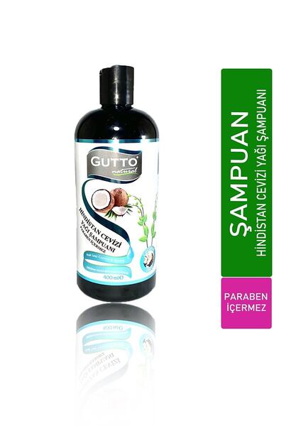 Gutto Natural شامبو جوتو للعناية بزيت جوز الهند 400 مل.