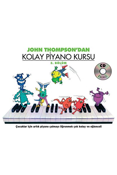 Portemem Yayınları Thompson Kolay Piyano Kursu-3