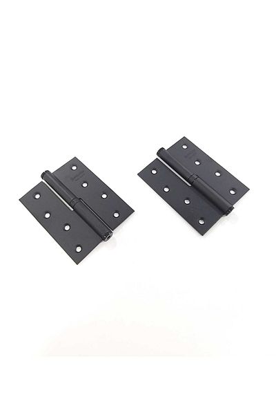 ARON (2 Pieces) 10cm Steel Okka Hinge (left) Door Hinge Matte Black