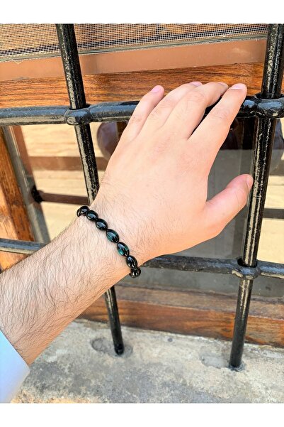Doğan Silver Sürmeli Bay-bayan Toz Kehribar Bileklik 11184