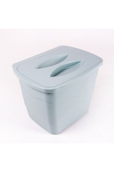 Decobella Deco Hanging Practical Clamshell Coș de gunoi agățat pe ușa dulapului 5 lt.