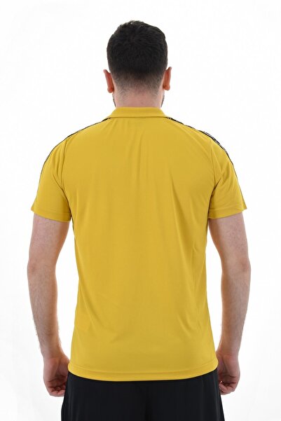 Lotto Men's Yellow Athletica Polo Camp Pl T-shirt R8945