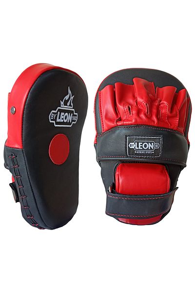 By Leon 1982 Leon Energy Genuine Leather Kick Boxing and Muay Thai Hand Porridge Red