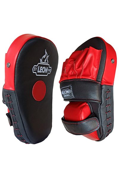 By Leon 1982 Leon Energy Genuine Leather Kick Boxing and Muay Thai Hand Porridge Red