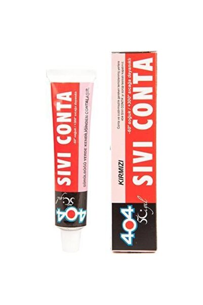 Genel Markalar Tamir Servis Için Kırmızı Sıvı Conta 80 gr