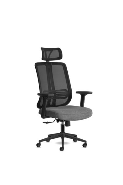 Calitte Yönetici Çalışma Koltuğu | Spark Başlıklı | Siyah Siyah