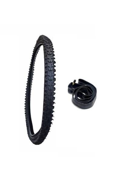 TEC Bisiklet 24 Jant Bisiklet Dış Ve Iç Lastik Seti 24 X 1.95