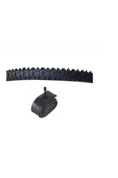 TEC Bisiklet 24 Jant Bisiklet Dış Ve Iç Lastik Seti 24 X 1.95