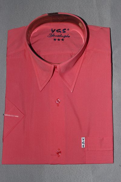 Yörükoğlu Short Sleeve Pocketed Comfortable Fit Solid Color Men's Shirt