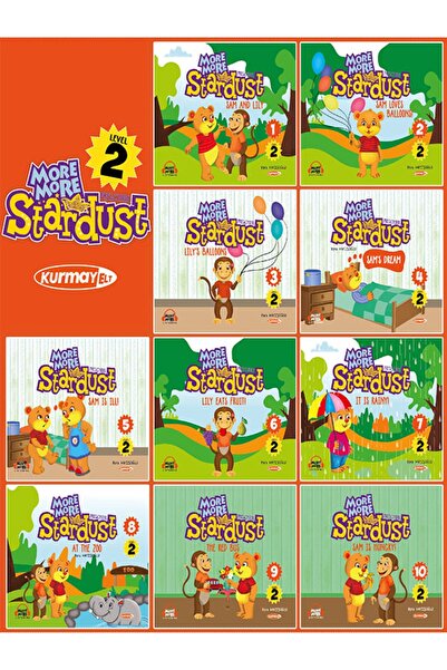Kurmay Yayınevi 0 More More Level 2 Preschool Stardust 4-5 Yaş Hikaye Seti (1...