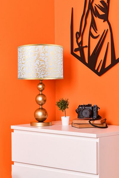 MINIMAL ETICARET VE BILGI TEKNOLOJILERI Elegance Gold Lampshade
