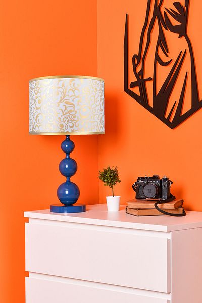 MINIMAL ETICARET VE BILGI TEKNOLOJILERI Elegance Blue Lampshade