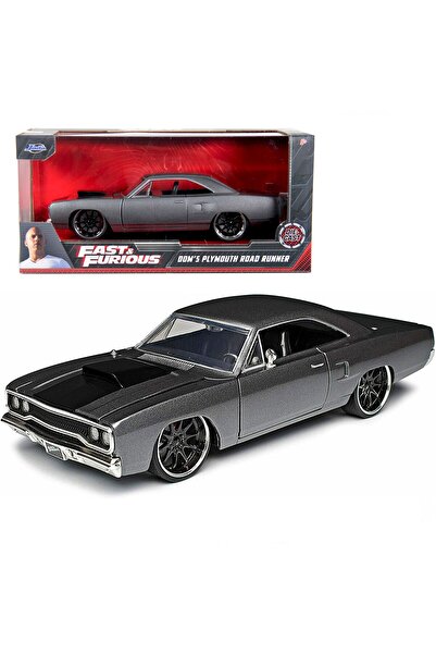 Genel Markalar Lisanslı 1:24 Hızlı Ve Öfkeli Fast & Furious 1970 Plymouth Model Araba Koleksiyonluk Klasik Hediye