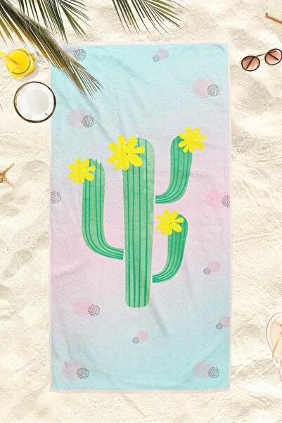 Homamia Peškir za plažu Cactus 70x150 cm
