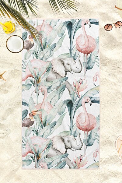Homamia Flamingo peškir za plažu 70x150 cm